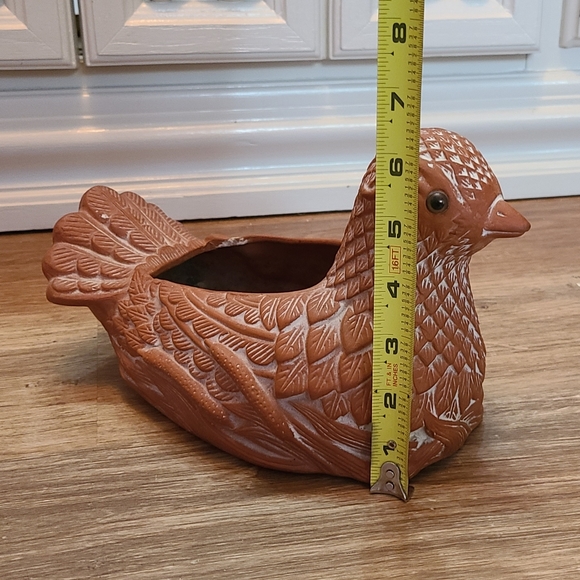 🧡 Terracotta Pheasant Planter 🧡 - Picture 6 of 6